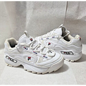 FILA Disruptor 2 Premium White Women's Size 9 Sneakers 5CM00514-125